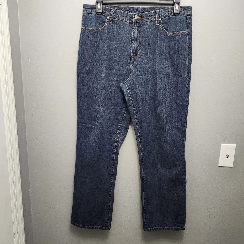 Additions by chico's women's jeans size 2.5 14  blue